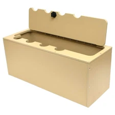 Godfrey Pontoon Boat Rod Locker 299552 | Beige Starboard