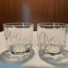 2 PASABAHCE Old Fashioned Topaz Glass Cocktai...