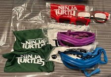 Nickelodeon TMNT Teenage Mutant Ninja Turtles 3D Movie Glasses Cosplay Mask Eye