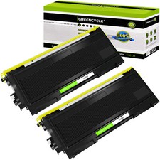 Greencycle 2PK TN350 Toner For Brother HL-2030 HL-2040 HL-2070N Intellifax 2850