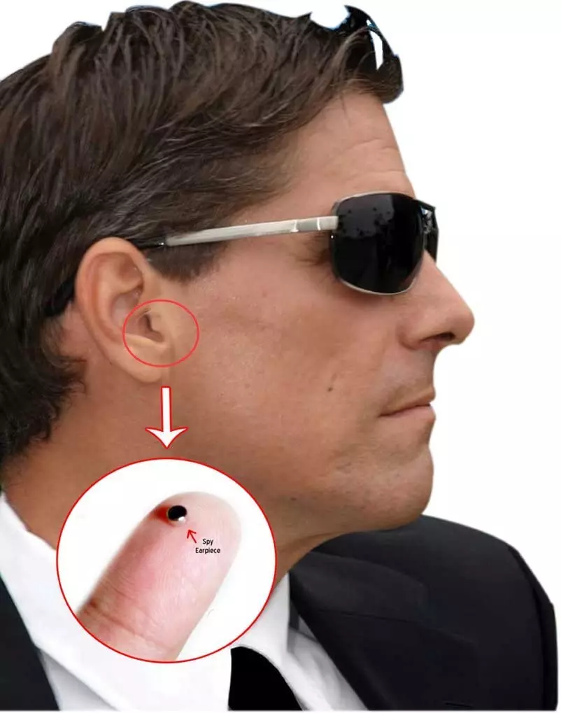 VKBAND Invisible Secret Spy Earphone Nano Wireless Earpiece for