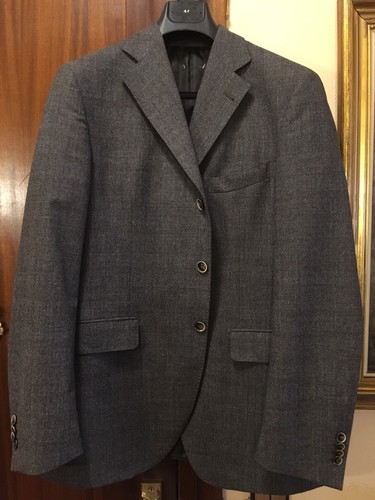 EMIDIO TUCCI Chaqueta T 52 ESPECTACULAR |