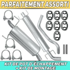 Pot d'échappement Opel ZAFIRA