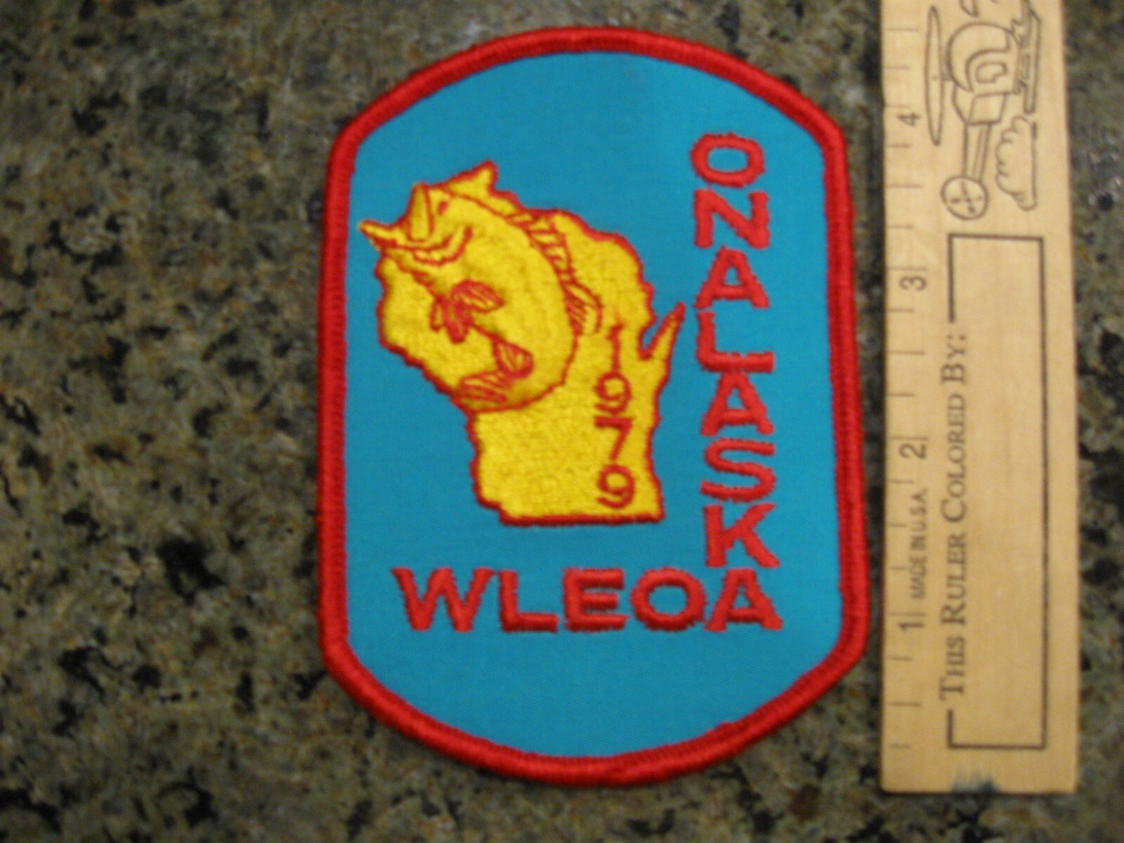 Onalaska Wisconsin Law Enforcements Assc Sheriff Police patch vintage old WI eBay