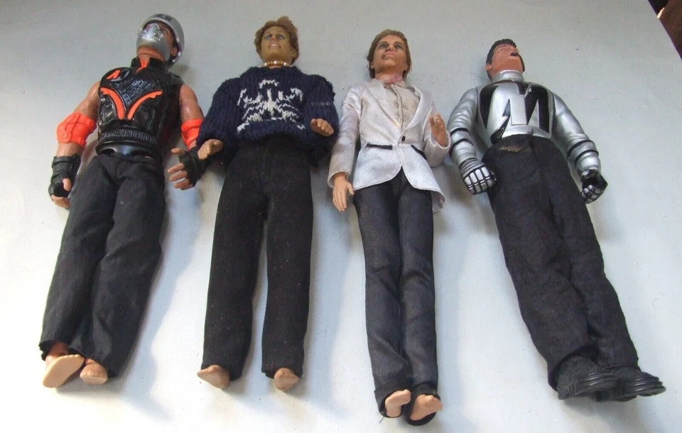 4X FIGURAS DE ACCIÓN HASBRO TOY INTERNATIONAL Y MATTEL NIÑOS COLECCIONABLES DE COLECCIÓN Foto 3 de 4