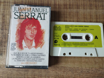 Ricardo Homenaje A juan Manuel Serrat 1977 - Tape Kassette