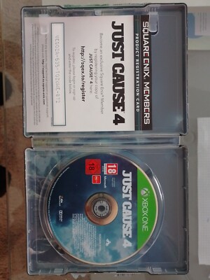 Just Cause 4 Steelbook mit Spiel Microsoft Xbox One gebraucht in OVP