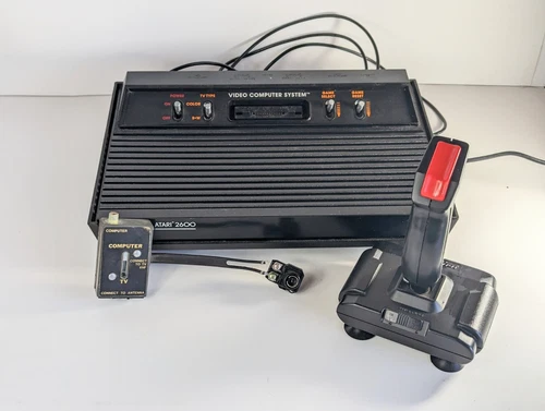 Atari 2600 Console Untested  No Ac adapter 