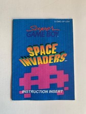 Thumbnail of ebay&reg; auction 335036236411 | Super GameBoy Space Invaders Manual Instruction Insert Booklet Nintendo Game Boy