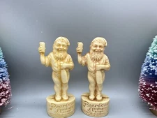 Vintage Peerless Amber Beer Salt Pepper Shakers Rare Iroquois Piel’s Utica Jax