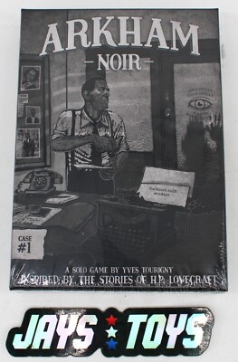 Arkham Noir Case #1 Card Game Ludonova Factory Sealed
