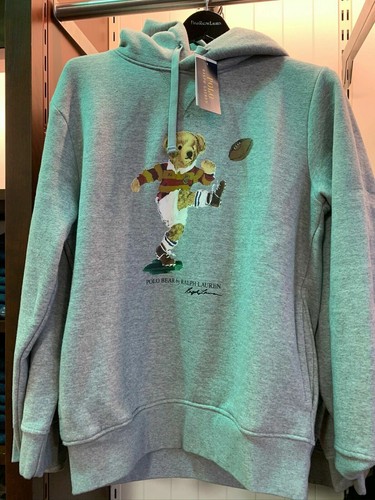 NWT Polo Ralph Lauren GREY GRAY KICKER 