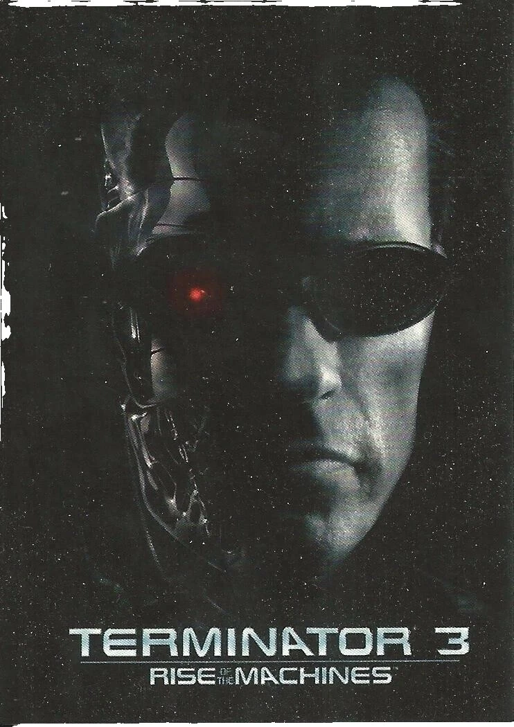 Juegos de tarjetas intercambiables de Coleccionables de acción Terminator
