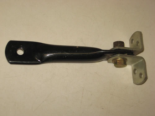 6" Black Painted Steel Mounting Arm, Signal-Stat # 7202