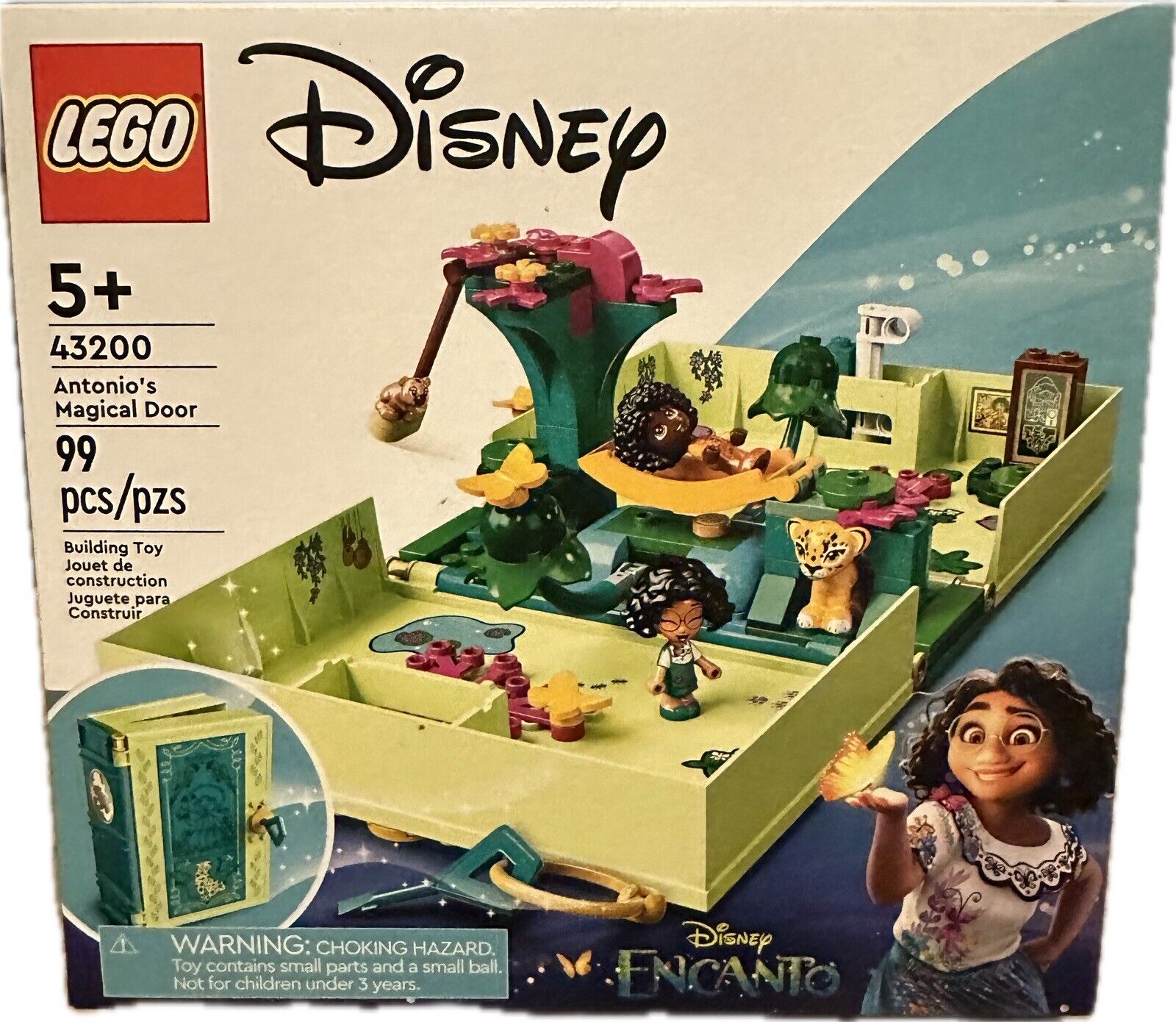 LEGO 43200 Disney Encanto Antonio's Magical Door Building Kit 99 pcs New
