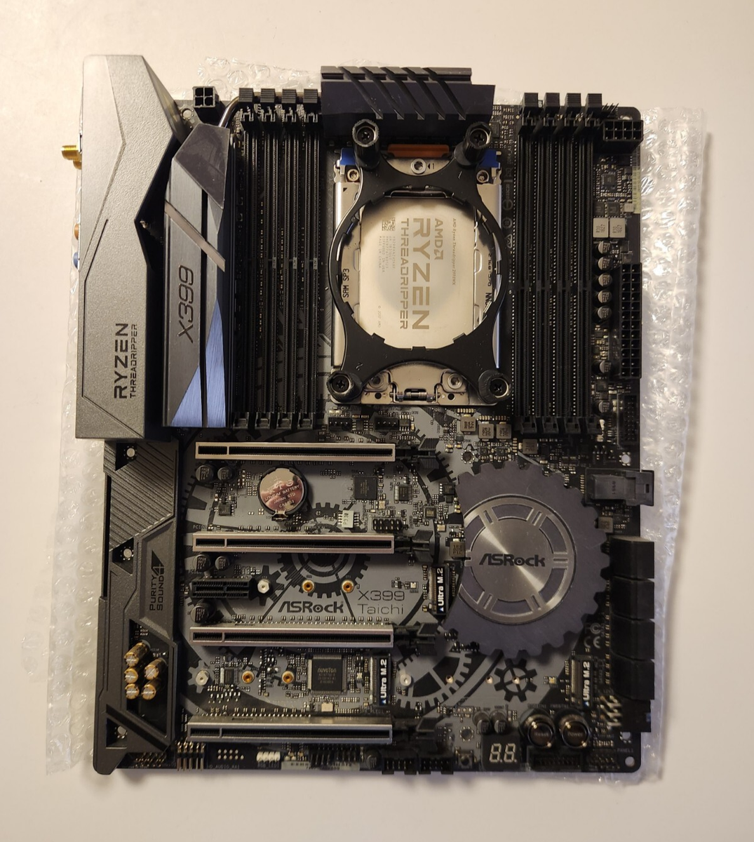 AMD Ryzen Threadripper 2990WX ASRock X399 Taichi Motherboard 360mm AIO  COMBO