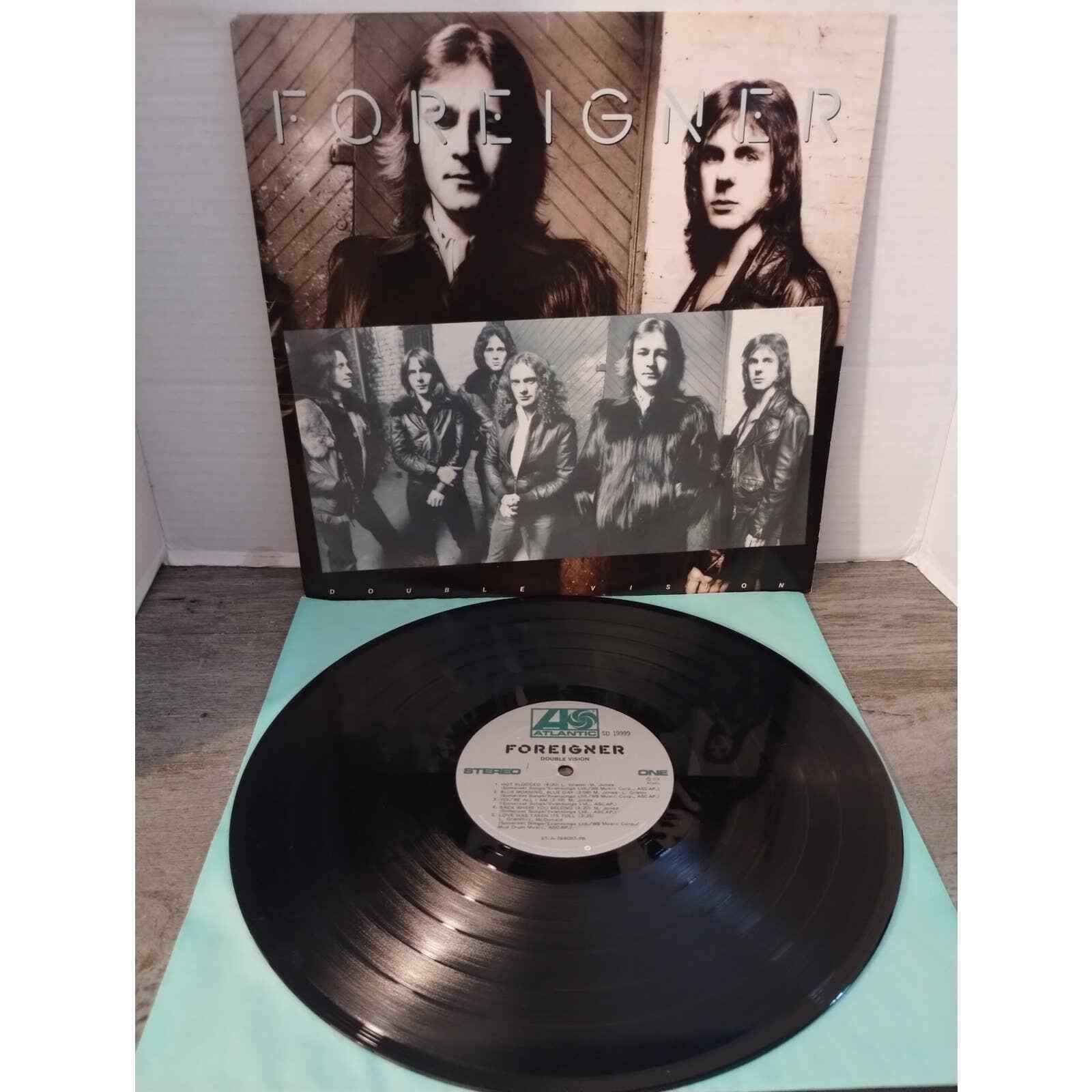 Foreigner Double Vision LP 33 RPM Record 1978 Atlantic Stereo SD 19999 Vinyl