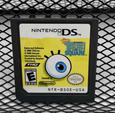 SPONGEBOB TRUTH OR SQUARE NINTENDO DS Cartridge Only Authentic Tested/working