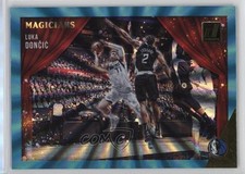 2021-22 Panini Donruss Magicians Holo Teal Laser Luka Doncic #5 oh4