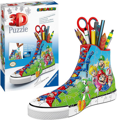 Ravensburger - Super Mario Sneaker - 3D Jigsaw Puzzle  108 Pieces NEW SEALED