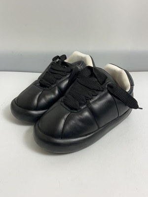 MARNI 41 Black LEATHER LOW TOP SNEAKERS BIG FOOT 2.0 Used | eBay