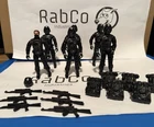 TRU GI Joe Cobra Crimson Shadow Guard 2005 Figure 3.75 Action Figure Lot Of 6!