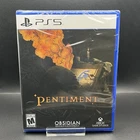Pentiment PS5 Sony PlayStation 5 Limited Run #94 New - SEALED