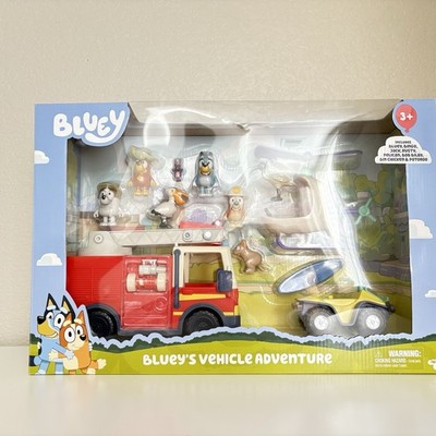 Bluey s Vehicle Adventure Play-set By Moose Toys - NIB