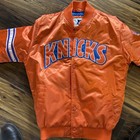 Orange New York Knicks Starter Jacket Large New With Tags