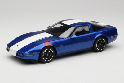 GT538 Chevrolet Corvette C4 Grand Sport Admiral Blue GT Spirit 1/18