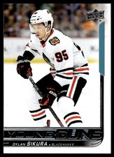 2018-19 Upper Deck Young Guns Dylan Sikura Rookie Chicago Blackhawks #489 R116