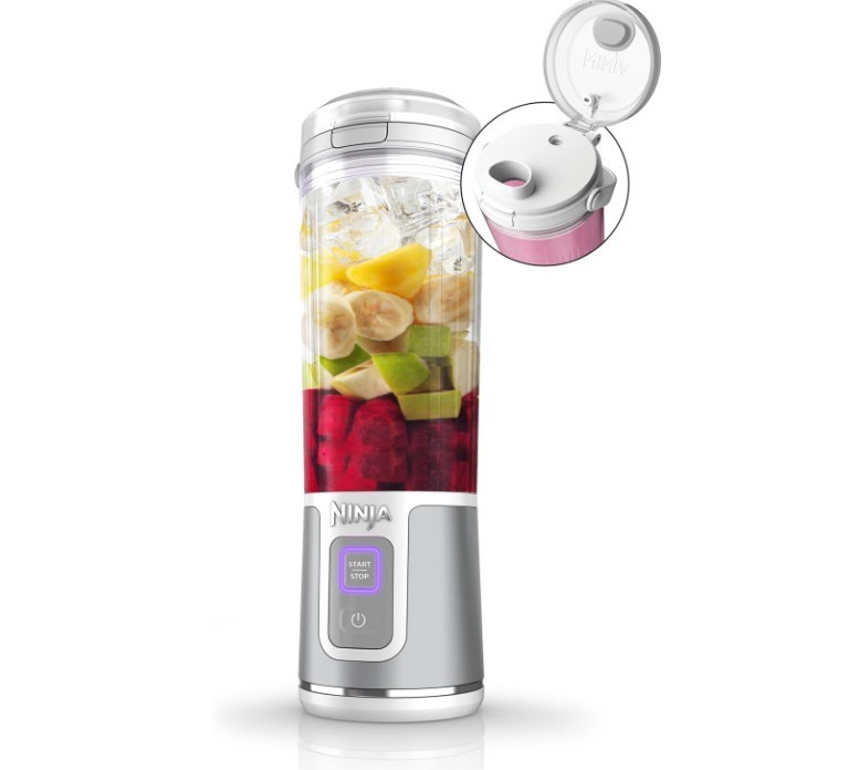 Ninja Blast Portable White Blender Model BC151WH for On-the-Go Smoothies-image