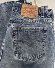 Vintage 90s Levi's 550 Made in USA Relaxed Fit Tapered Leg