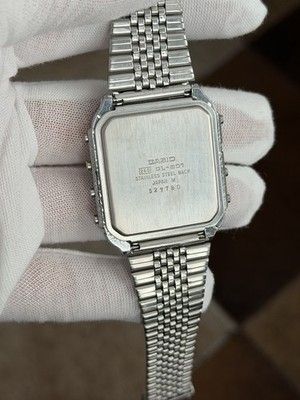 Rare Vintage Casio CL-301 Men's Solar Digital Calculator Watch JDM