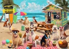 500 Piece Puzzle for Adults – Beach Dog Jigsaw Puzzle 500 Pieces for Adults – In