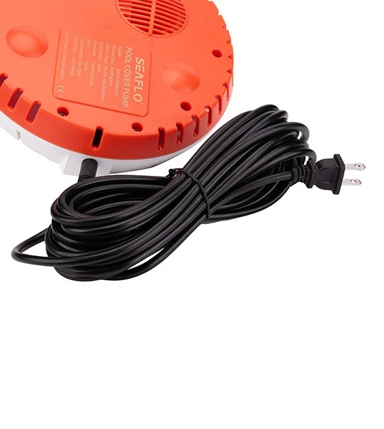 1000GPH SEAFLO Pool Cover Pump Automatic 115V-230V Swimming Pool Water Pump 51W - image 3 of 4