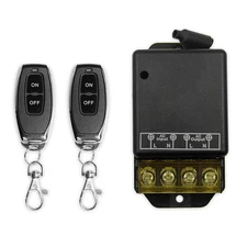 433M Wireless Remote Switch 110V 120V 240V 30A Relay RF Remote Control Light ...