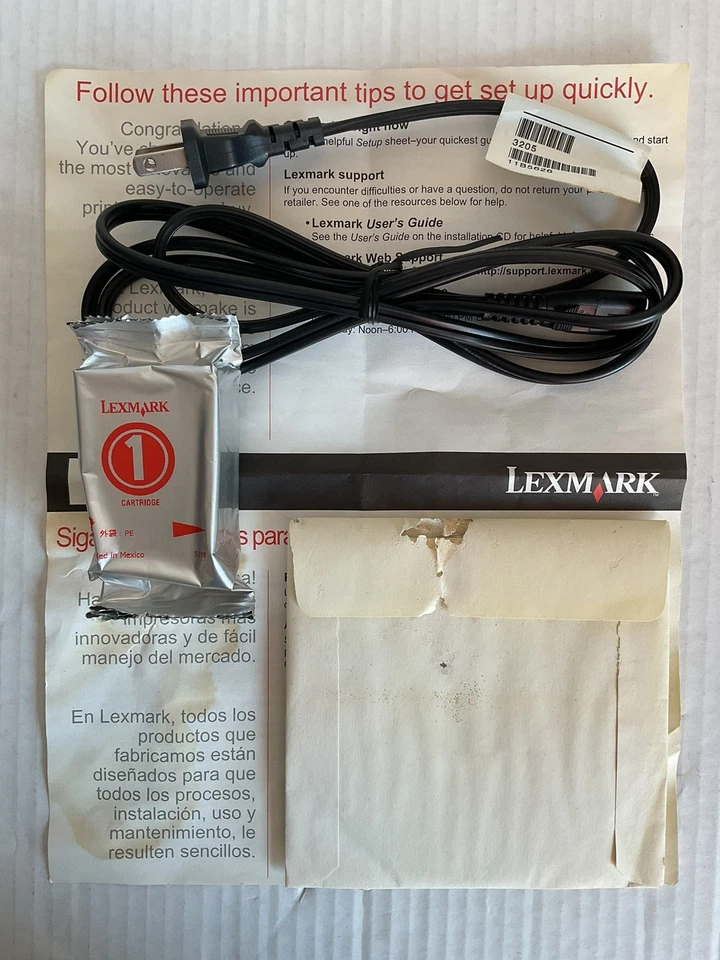 Lexmark Printer Color Jetprinter Compact Z735VE Z735 2005 NEW NOS - Image 3 of 4