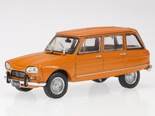Citroen Ami 8 1978 orange-browne Argentina diecast model car in Vitrine 1:43