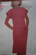 McCALL'S 2013 MISSES TEEN EASY TOP AND SKIRT PATTERN SIZE 6 8 10