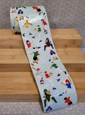 2001 Mrs. Grossman’s Boys Baseball Pitcher Batter Sports Picture Sticker Roll