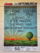 The Sunrise Festival 1976 - Bob Marley Repro Poster 84 x 60 Zustand: sehr gut