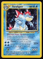 Feraligatr 4/111 Neo Genesis Holo Rare