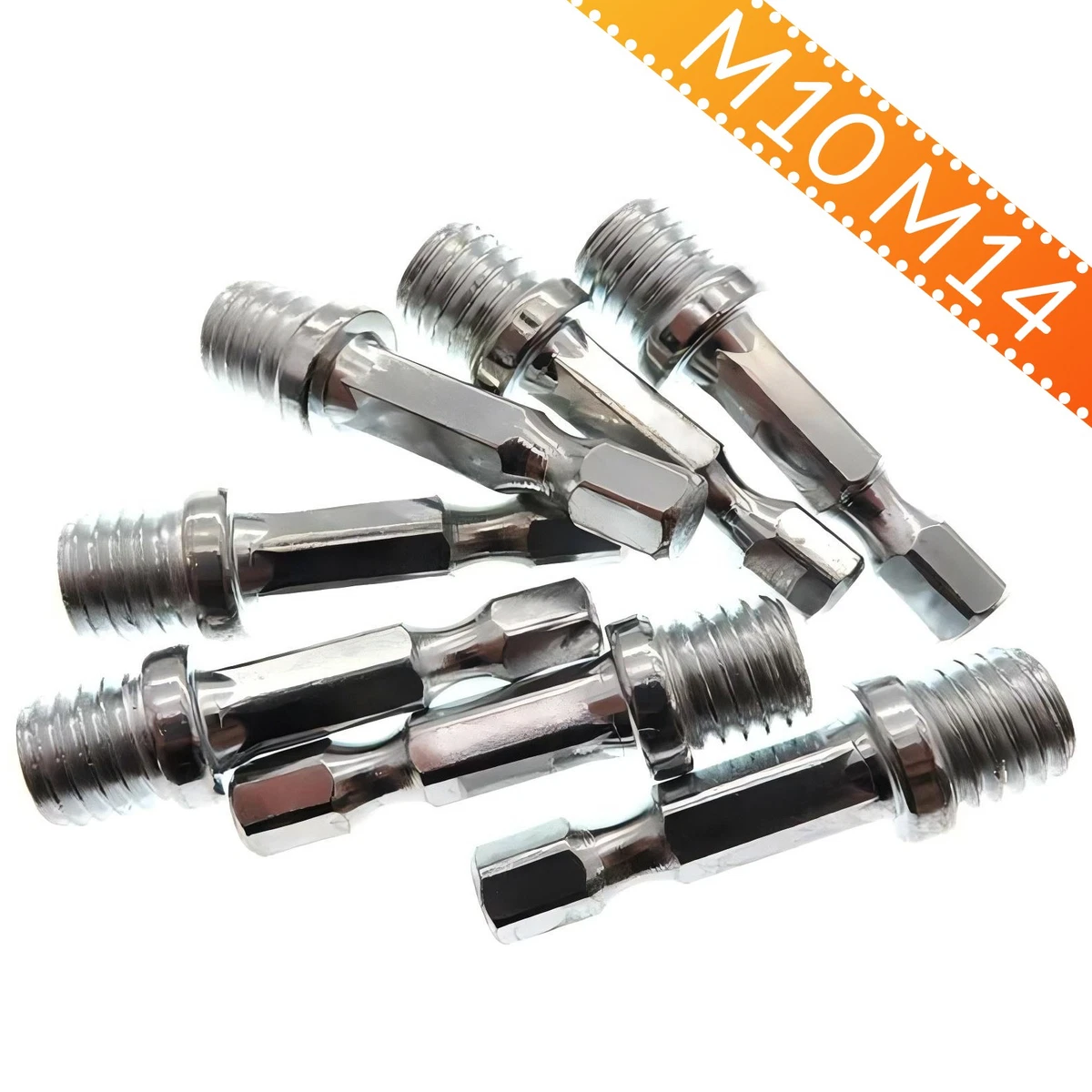 10x Schleifklappräder Körnung 80, 25mm Mit 6mm Schaft – Für Bohrmaschine, Zum Entrosten & Polieren