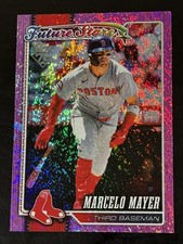 2026 Topps Series 1 #269 Marcelo Mayer Future Stars Pink Foil