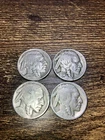 BUFFALO INDIAN HEAD NICKEL LOT 4 COINS WITH FULL DATES 1935 1935 And 2 Not Val1