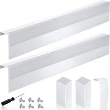 Baseboard Heater Cover, 3FT-6FT Retractable Galvanized Steel Easy Slip-On Basebo