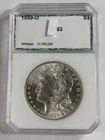 1899-O Morgan Silver Dollar PCI Holder 63 UNCIRCULATED 90% Silver *CARTWHEEL*