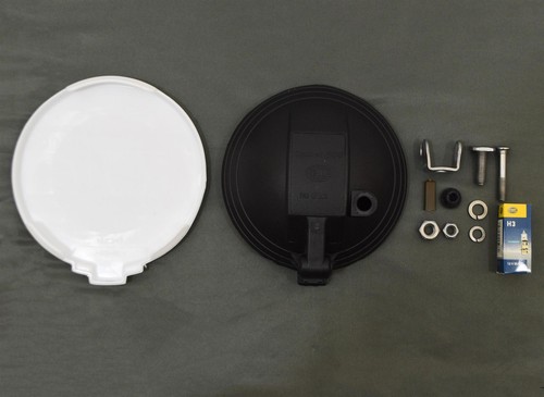 PAIR OF HELLA Halogen High Beam Comet 500 Spotlights 1F4005750101 Genuine OEM - Picture 6 of 12