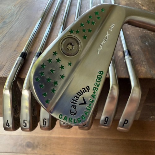 NEW Tour Callaway APEX MB Forged Irons 3-PW Carlsbad CA 92008 Project X 6.0 - Picture 3 of 13